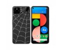 Funda Gel Transparente para Google Pixel 4a diseño Araña Dibujos