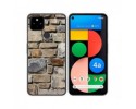 Funda Gel Tpu para Google Pixel 4a diseño Ladrillo 03 Dibujos