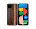 Funda Gel Tpu para Google Pixel 4a diseño Madera 05 Dibujos