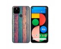 Funda Gel Tpu para Google Pixel 4a diseño Madera 10 Dibujos