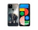 Funda Gel Tpu para Google Pixel 4a diseño Elefante Dibujos