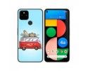 Funda Gel Tpu para Google Pixel 4a diseño Furgoneta Dibujos