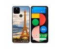 Funda Gel Tpu para Google Pixel 4a diseño Paris Dibujos