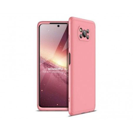 Funda Carcasa GKK 360 para Xiaomi POCO X3 NFC / X3 PRO color Rosa