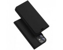 Funda Piel Soporte Magnética Dux Ducis para Iphone 12 / 12 Pro (6.1) color Negra