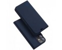 Funda Piel Soporte Magnética Dux Ducis para Iphone 12 / 12 Pro (6.1) color Azul