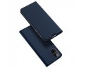 Funda Piel Soporte Magnética Dux Ducis para Samsung Galaxy M51 color Azul