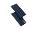 Funda Piel Soporte Magnética Dux Ducis para Samsung Galaxy S21 5G color Azul
