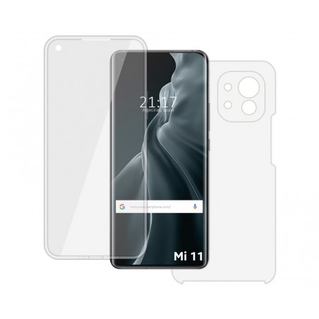 Funda Completa Transparente Pc + Tpu Full Body 360 para Xiaomi Mi 11 5G