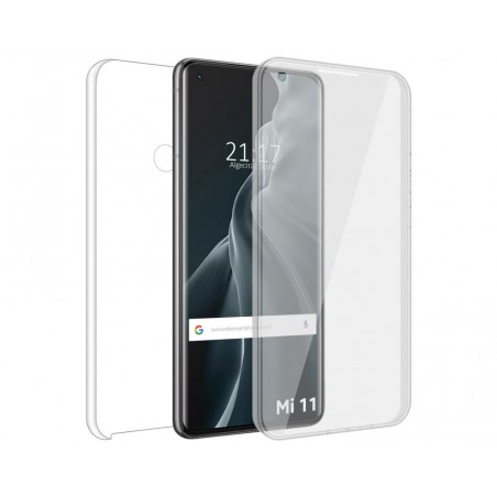 Funda Completa Transparente Pc + Tpu Full Body 360 para Xiaomi Mi 11 5G