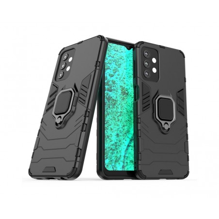 Funda Tough Armor con Anillo Giratorio Negra para Samsung Galaxy A32 5G