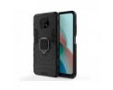 Funda Tough Armor con Anillo Giratorio Negra para Xiaomi Redmi Note 9T 5G