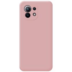 Funda Silicona Líquida Ultra Suave para Xiaomi Mi 11 5G color Rosa 2