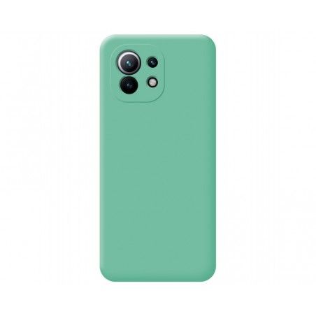 Funda Silicona Líquida Ultra Suave para Xiaomi Mi 11 5G color Verde