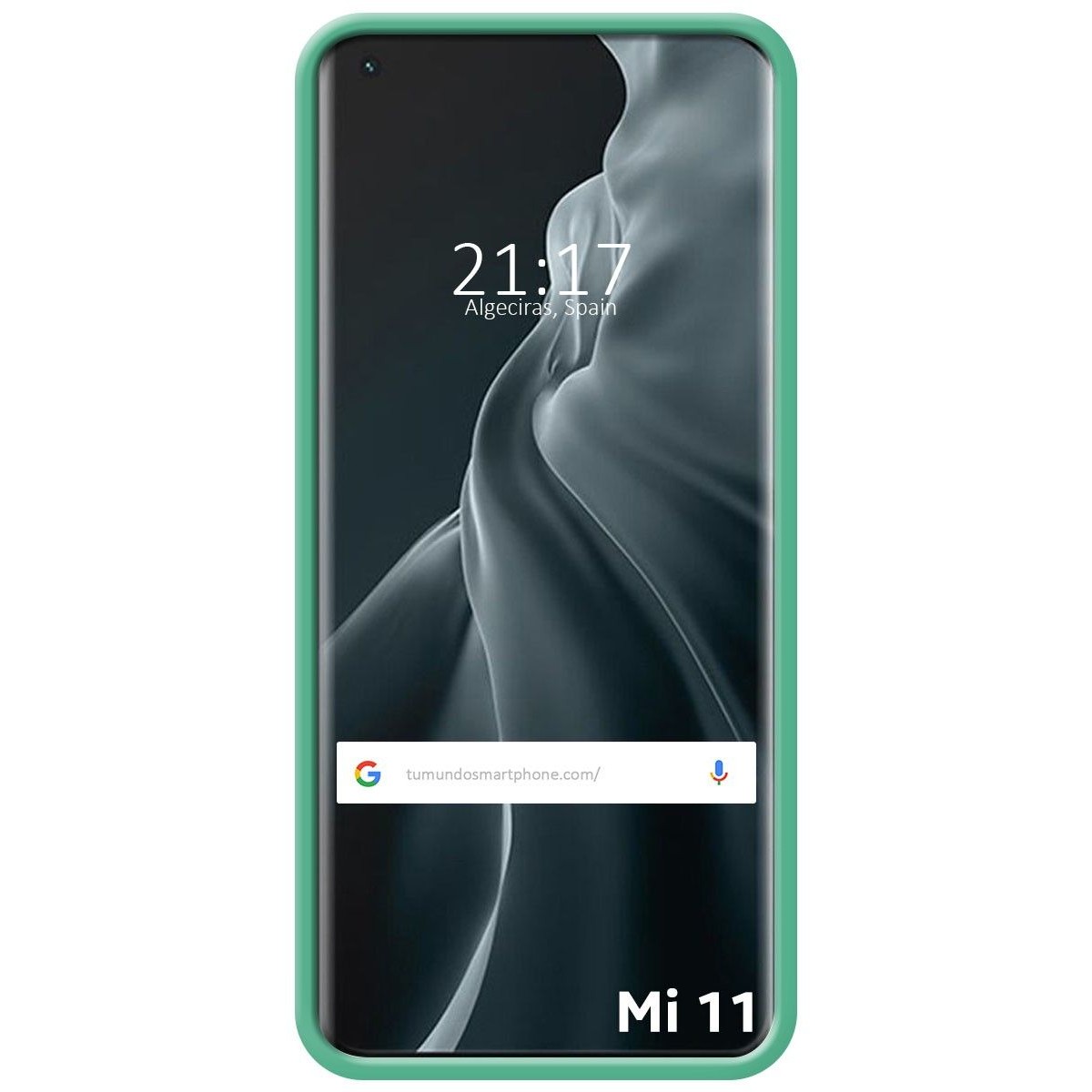 Funda Silicona Líquida Ultra Suave para Xiaomi Mi 11 5G color Verde