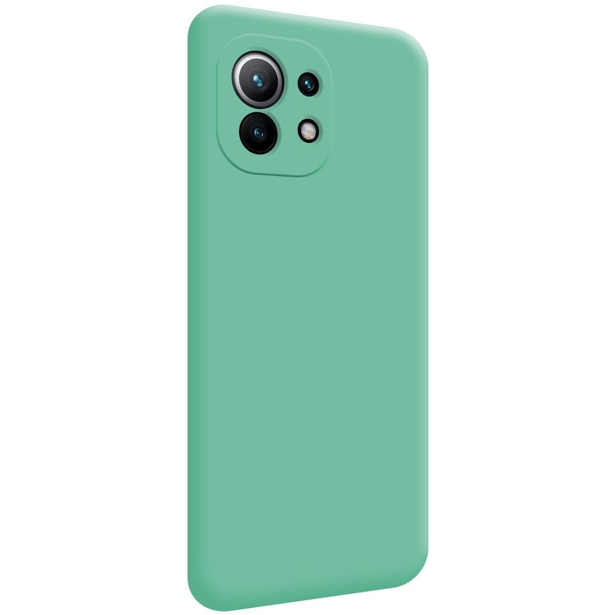Funda Silicona Líquida Ultra Suave para Xiaomi Mi 11 5G color Verde