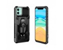 Funda Tough Armor Negra con Clip Magnético para Iphone 11 (6.1)