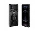 Funda Tough Armor Negra con Clip Magnético para Iphone 12 / 12 Pro (6.1)