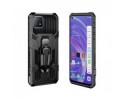 Funda Tough Armor Negra con Clip Magnético para Oppo A15
