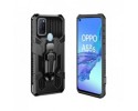 Funda Tough Armor Negra con Clip Magnético para Oppo A53 / A53s