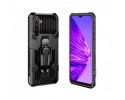 Funda Tough Armor Negra con Clip Magnético para Realme 5 / 5s / 5i / C3