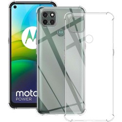 Funda Gel Tpu Anti-Shock Transparente para Motorola Moto G9 Power 2