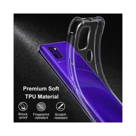 Funda Gel Tpu Anti-Shock Transparente para Motorola Moto G9 Power