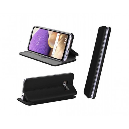 Funda Libro Soporte Magnética Elegance Verde para Samsung Galaxy A32 5G