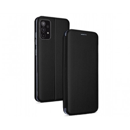 Funda Libro Soporte Magnética Elegance Negra para Samsung Galaxy A52 / A52 5G / A52s 5G