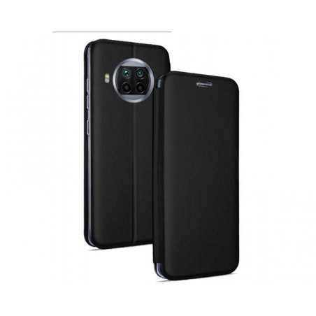 Funda Libro Soporte Magnética Elegance Negra para Xiaomi Mi 10T Lite