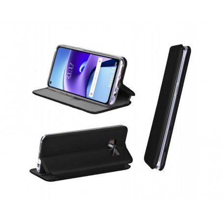 Funda Libro Soporte Magnética Elegance Negra para Xiaomi Redmi Note 9T 5G