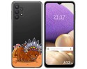 Funda Gel Transparente para Samsung Galaxy A32 5G diseño Bufalo Dibujos