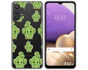 Funda Gel Transparente para Samsung Galaxy A32 5G diseño Cactus Dibujos