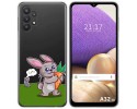 Funda Gel Transparente para Samsung Galaxy A32 5G diseño Conejo Dibujos