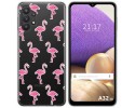 Funda Gel Transparente para Samsung Galaxy A32 5G diseño Flamenco Dibujos