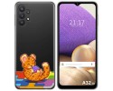 Funda Gel Transparente para Samsung Galaxy A32 5G diseño Leopardo Dibujos