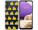 Funda Gel Transparente para Samsung Galaxy A32 5G diseño Pato Dibujos