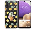 Funda Gel Transparente para Samsung Galaxy A32 5G diseño Piña Dibujos