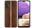Funda Gel Tpu para Samsung Galaxy A32 5G diseño Cuero 01 Dibujos