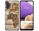 Funda Gel Tpu para Samsung Galaxy A32 5G diseño Madera 07 Dibujos