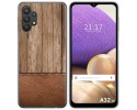 Funda Gel Tpu para Samsung Galaxy A32 5G diseño Madera 09 Dibujos