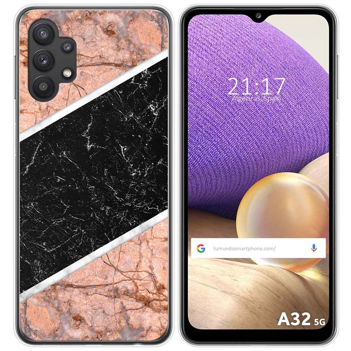 Funda Gel Tpu para Samsung Galaxy A32 5G diseño Mármol 07 Dibujos