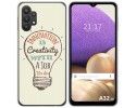 Funda Gel Tpu para Samsung Galaxy A32 5G diseño Creativity Dibujos
