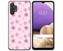 Funda Gel Tpu para Samsung Galaxy A32 5G diseño Flores Dibujos
