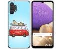 Funda Gel Tpu para Samsung Galaxy A32 5G diseño Furgoneta Dibujos