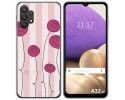 Funda Gel Tpu para Samsung Galaxy A32 5G diseño Flores Vintage Dibujos