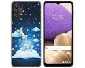 Funda Gel Tpu para Samsung Galaxy A32 5G diseño Libro Cuentos Dibujos