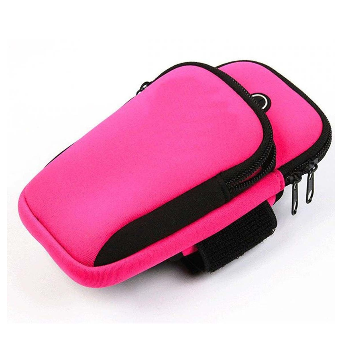 Brazalete de Deporte con Banda Elástica para Correr Color Rosa