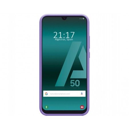 Funda Silicona Líquida Ultra Suave para Samsung Galaxy A50 / A50s / A30s Morada