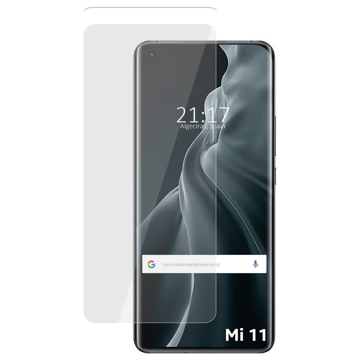 Protector Cristal Templado Completo Curvo UV Full Glue para Xiaomi Mi 11 5G